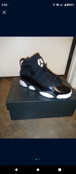 Jordan 6 Rings Black Metallic Gold