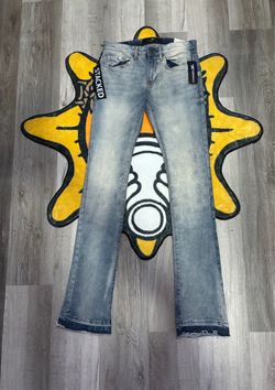 Stacked jeans