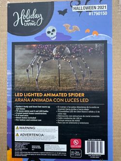 LED Animates Spider