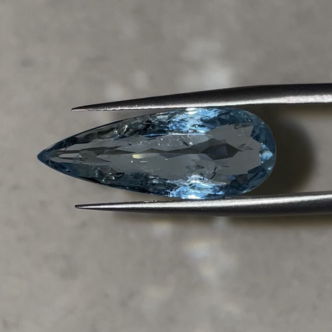 5.85Ct Natural Aquamarine