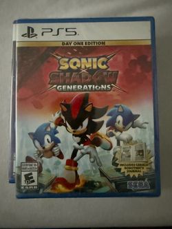 Sonic x Shadow Generations PS5 Day One Edition