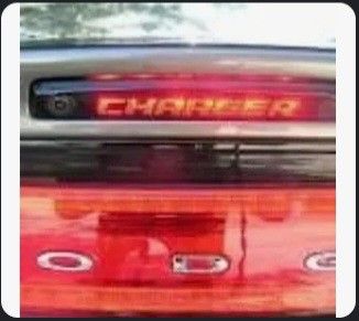 Dodge Charger Brake Light Decal Lights Up When U Press On Brakes