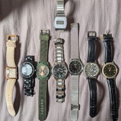 Advance Element Pulsar Orlando DMQ Lot of 8 Adult Wrist Watches