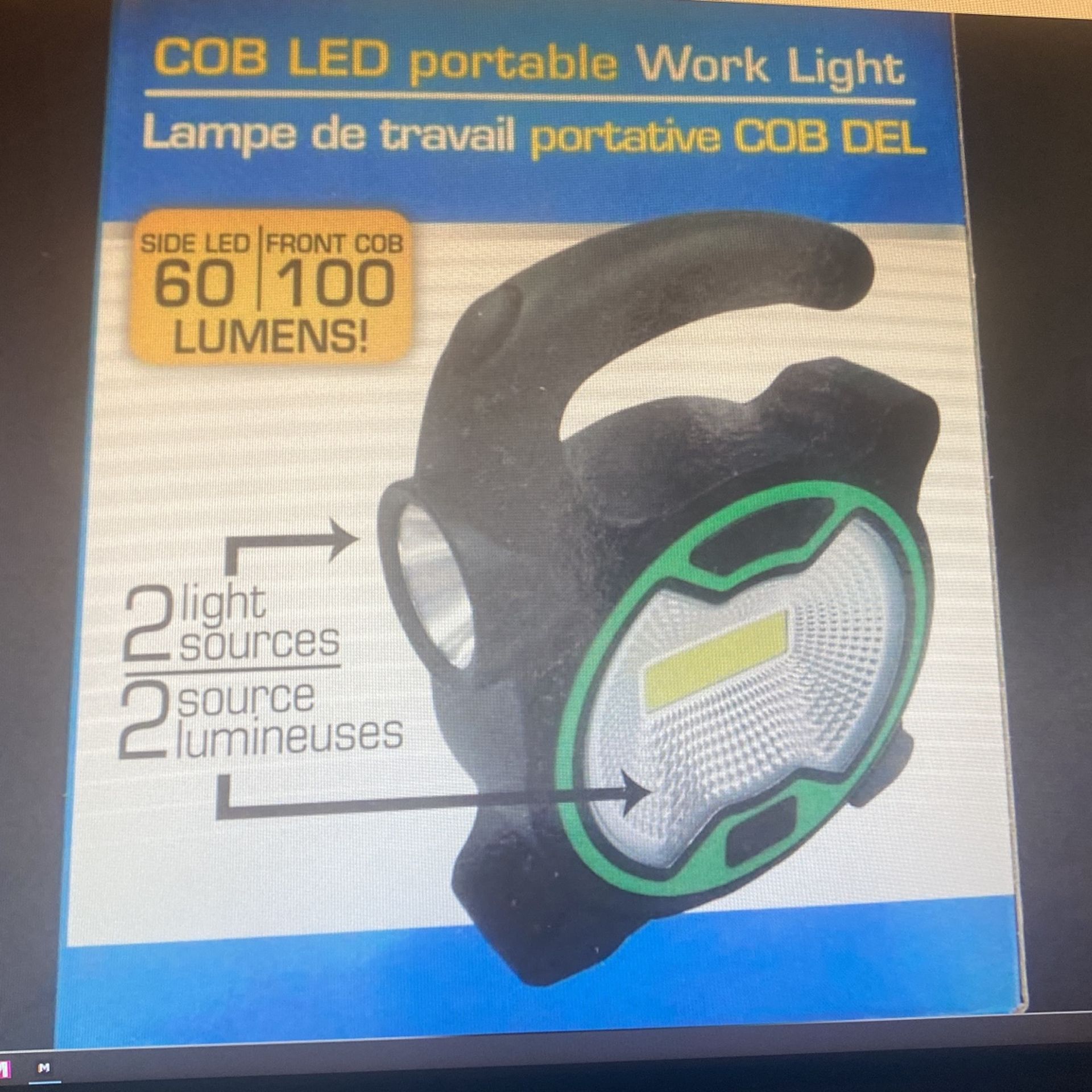 COB LED Portable Work Light