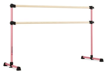 Vita Vibe 6FT Double Ballet Barre – Wood – Freestanding