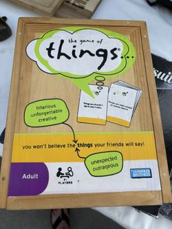 The game of things