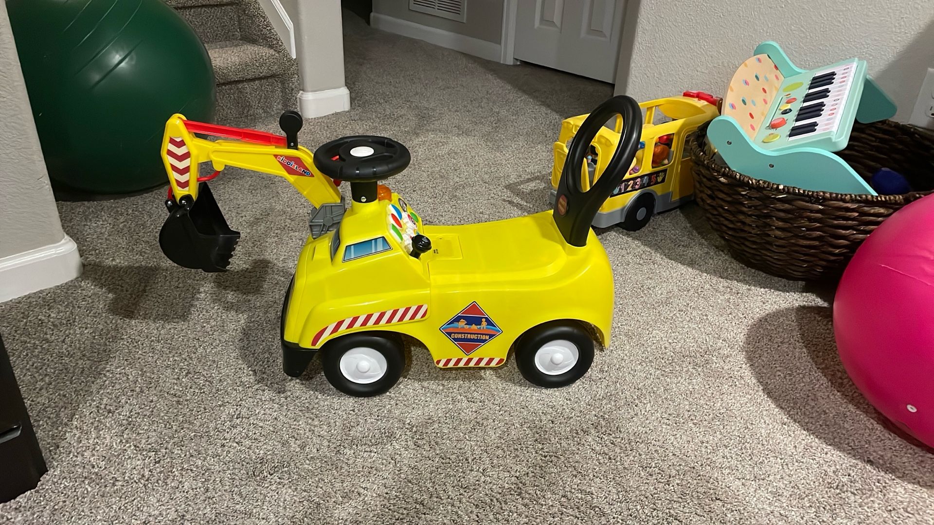 Toddler Construction Push/ride Truck 
