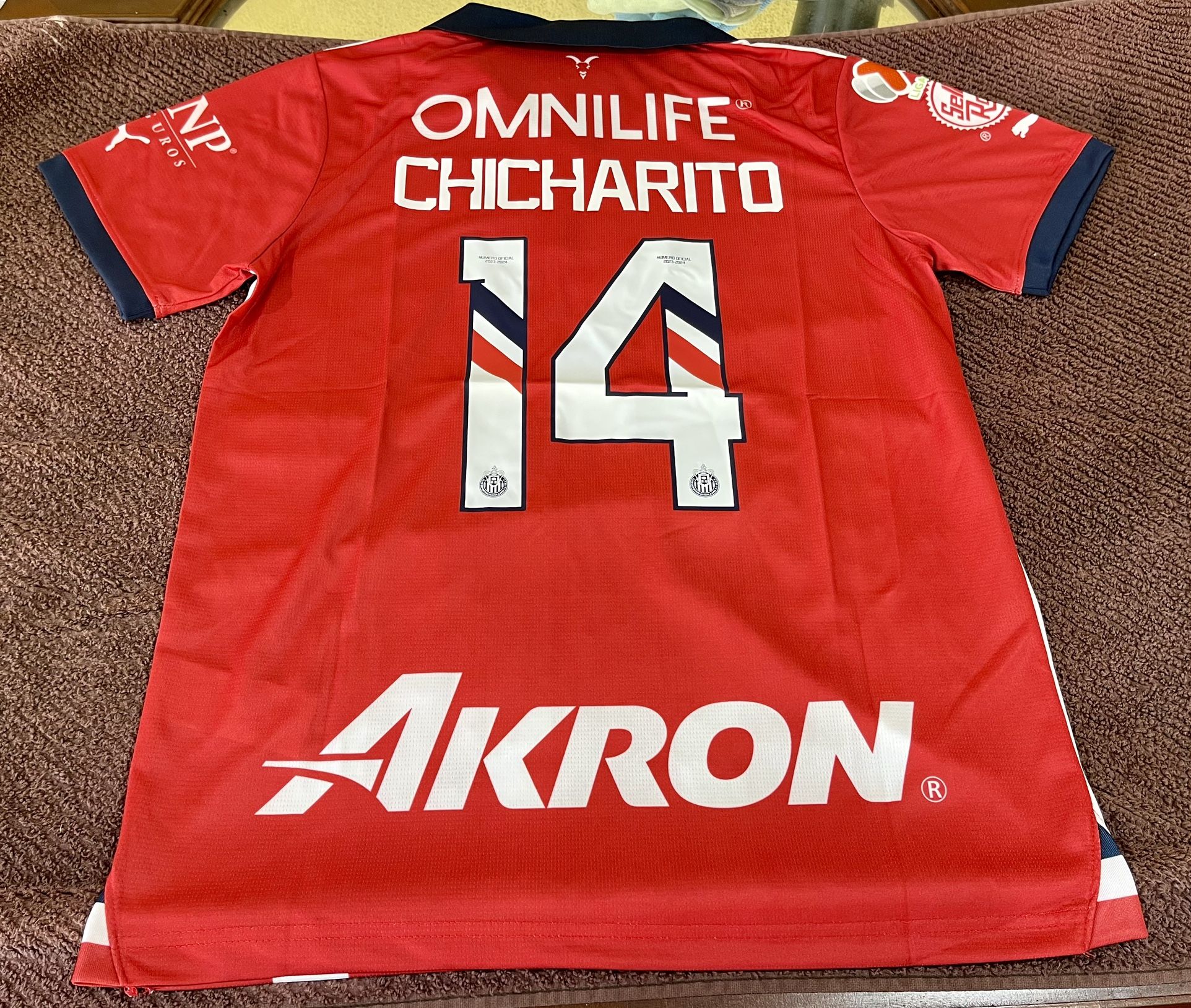 Back In Stock! Puma Chivas Javier Hernandez Chicharito Jersey Playera