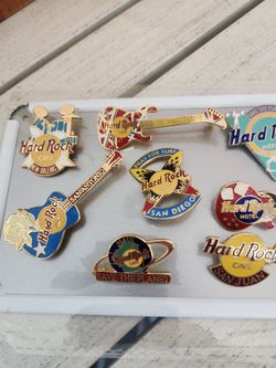 Hard Rock Cafe, Harley Davidson and other Collector Pin Lot