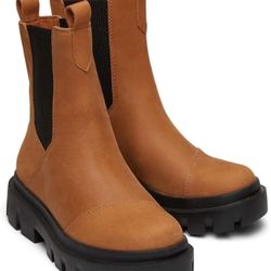 Leather Boots Tom’s Ortholite 