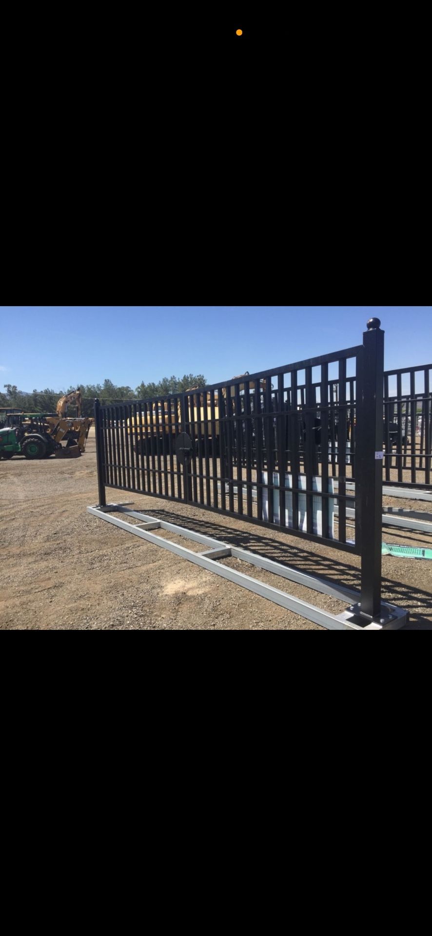 New 19.5 Gate with post very heavy duty