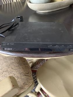 Sony dvd and CD player