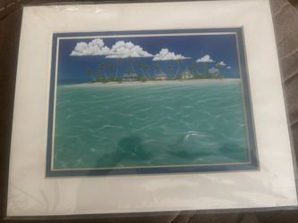 Tropical local artist print