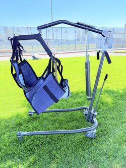 Hydraulic Patient Hoyer Lift 450 Weight Capacity 