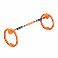Orange Adjustable Leg Exercise Trainer Bar