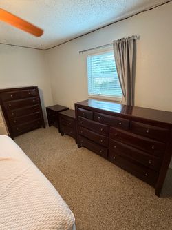 Dresser • Chest • Night Stands • Mirror - Solid wood