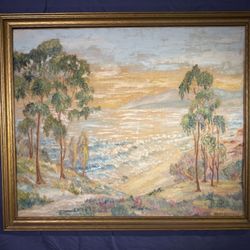 California Coastal Landscape, Impressionist
