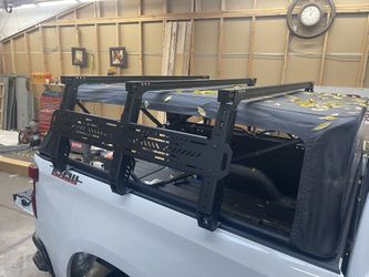 Truck Bed Rack and Pop up Tent 