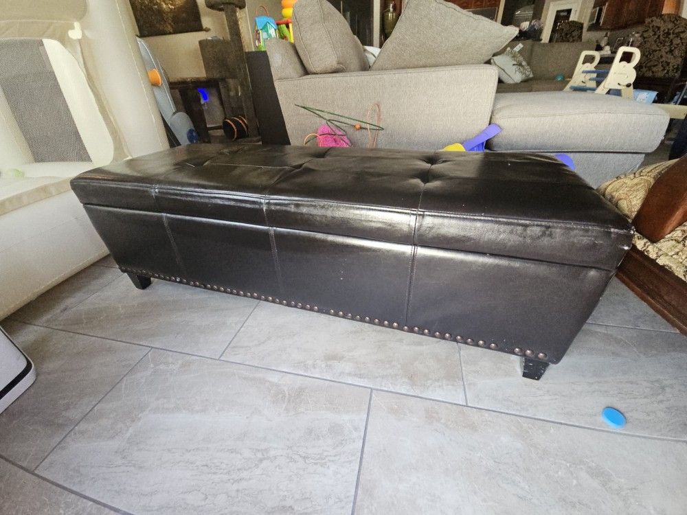 Storage Bench Ottoman 