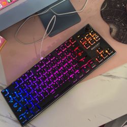 Roccat Vulcan Black Light Up Keyboard