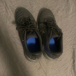 Blue, Grey, Black Nike Tiempos For Indoor Or Turf 
