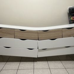 Wood White Drawer
