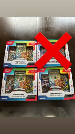 Pokemon First Partner Series 3 Collection