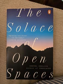 Solace of open spaces