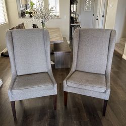 Wingback Captain Chairs 