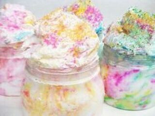 Whipped soap sugar scrub