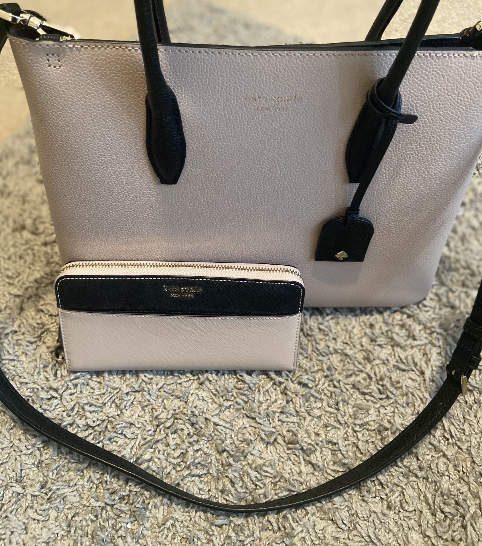 New Kate Spade Set Wallet And Tote Bag 