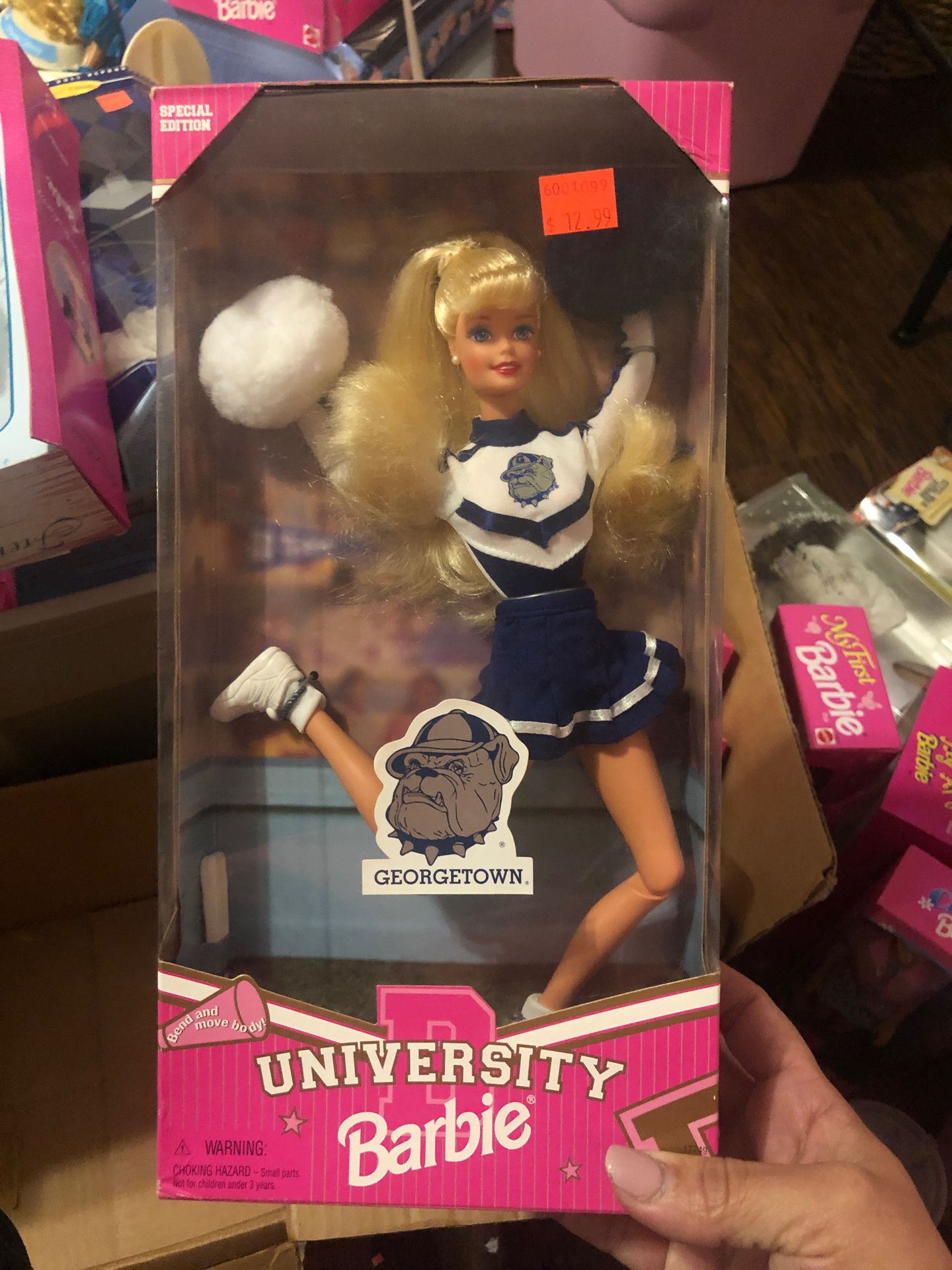 University Barbie Georgetown collector’s doll