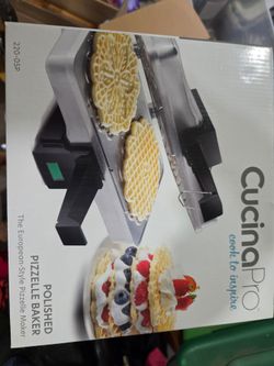 Culinary Pro - Polished Pizelle Baker