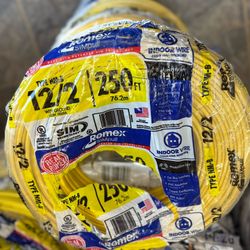 New Romex Wire 12/2 250 Ft $110 Each One 
