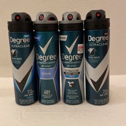 Degree MotionSense & UltraClear Dry Spray