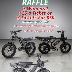 E Bikes Raffle 