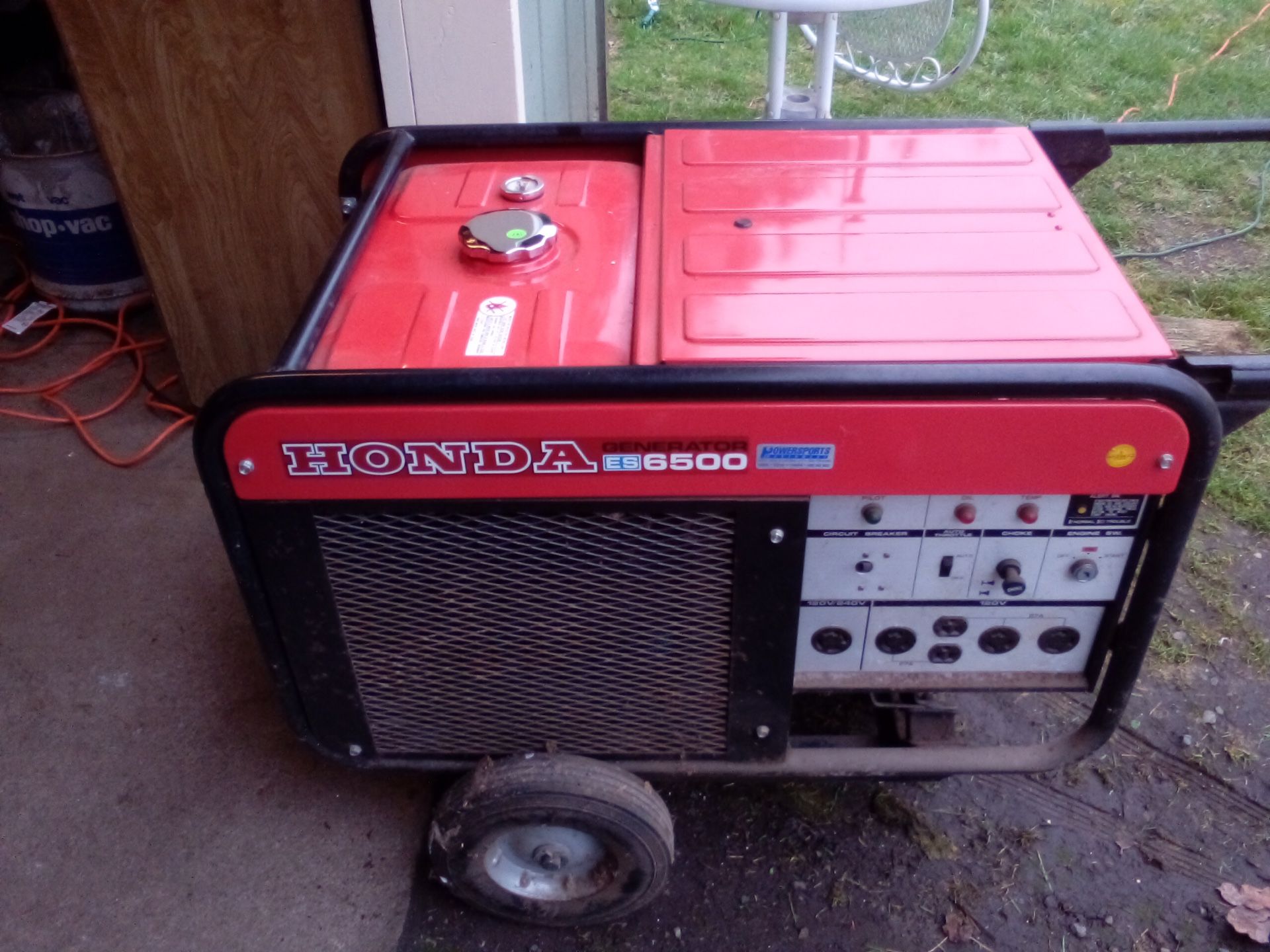 Honda Generator ES6500