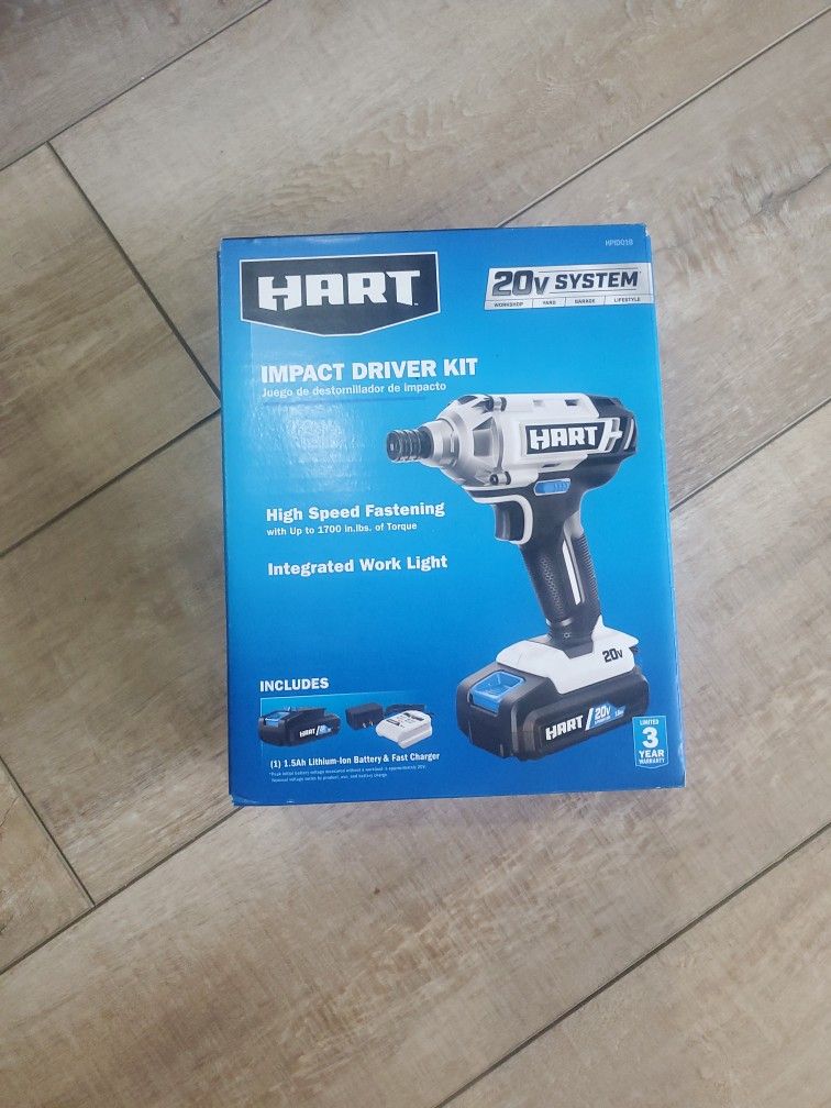 Hart Impact Driver Kit