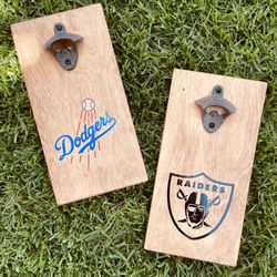 Wood Bottle Openers 