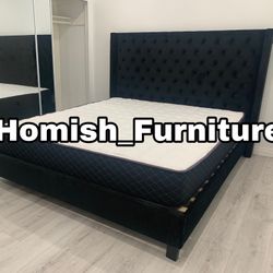 $560 Brand New King Bed Frame With Mattress (read description below)