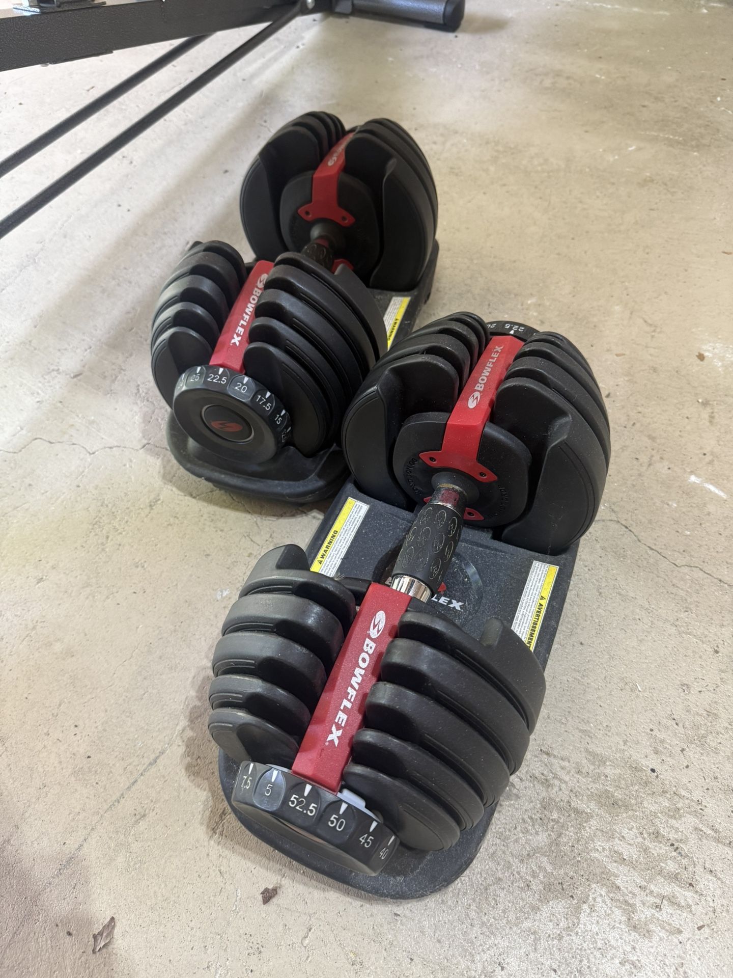 Bowflex Adjustable Dumbbells Up To 52.5 Lbs
