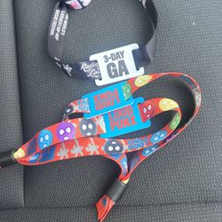 Rolling Loud Wristbands $300-$500