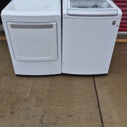 Lg Washer And Dryer Set 