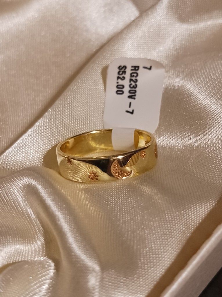 Gold Plated Sterling Sliver Ring