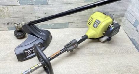 RYOBI 25cc 2 CYCLE FULL CRANK GAS POWERED TRIMMER W/ STRAIGHT SHAFT RY253SS