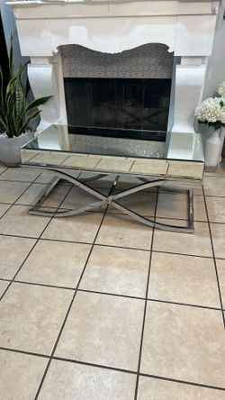 Modern Mirrored Coffee Table
