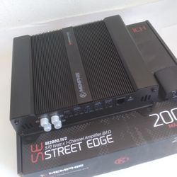 MEMPHIS 2000 WATTS MONOBLOCK 1 OHM STABLE BUILT-IN CROSSOVER WITH BASS CONTROL CAR AMPLIFIER ( BRAND NEW PRICE IS LOWEST  )