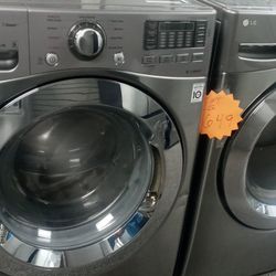 SET UNITS LG WASHER AND DRYER WORK GREAT INCLUDING WARRANTY DELIVERY AVAILABLE