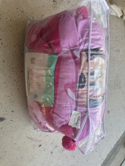 Minnie Mouse Set Of 2 Sleeping Bags With Pillows 