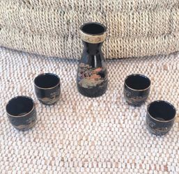 Vintage Sake Set